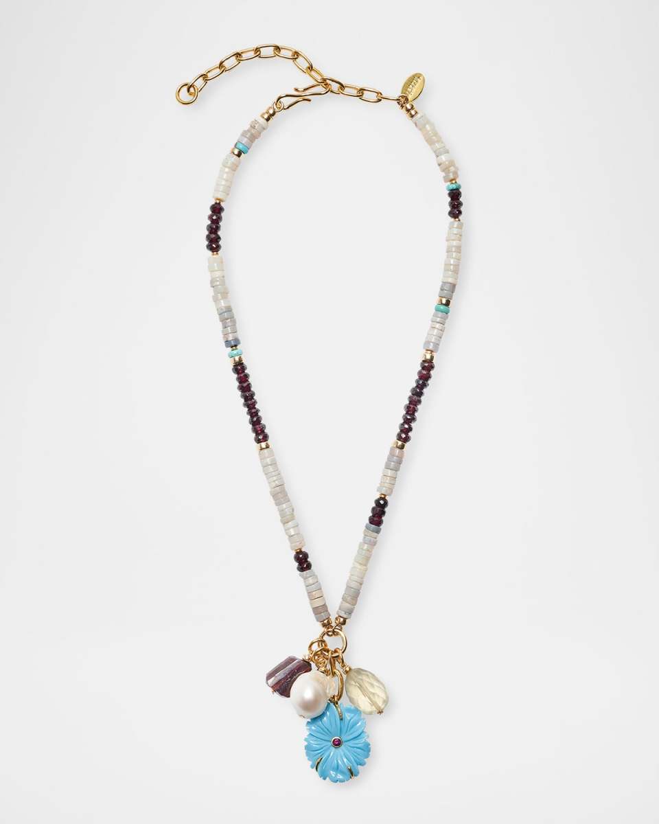 Skylark Necklace In Morning Glory
